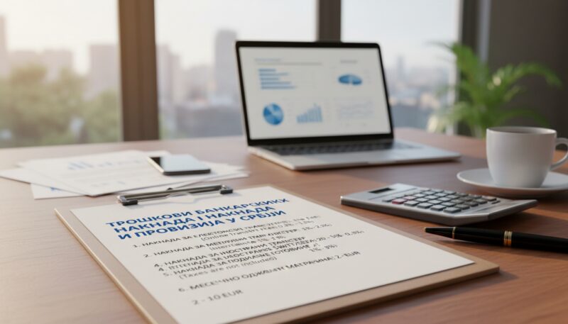 Naknade banke spisak i provizije za prenos novca Naknade banke spisak i provizije za prenos novca